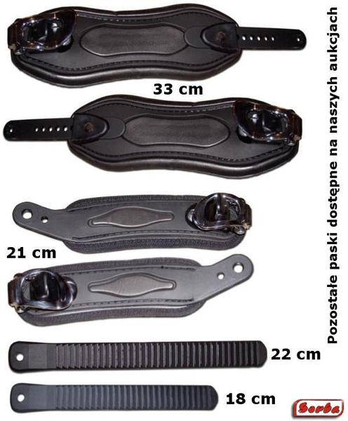 Pasek snowboard TOE STRAP P/L z pompką ALU