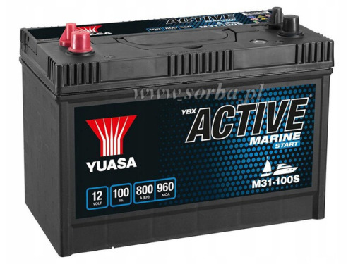 Akumulator YUASA MARINE M26-80S 100 Ah 1