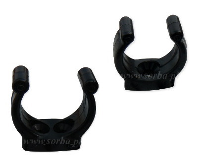 Klips - zacisk do wiosła 19 mm czarny 1