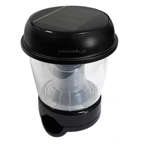 Lampa solarna biała na reling 1