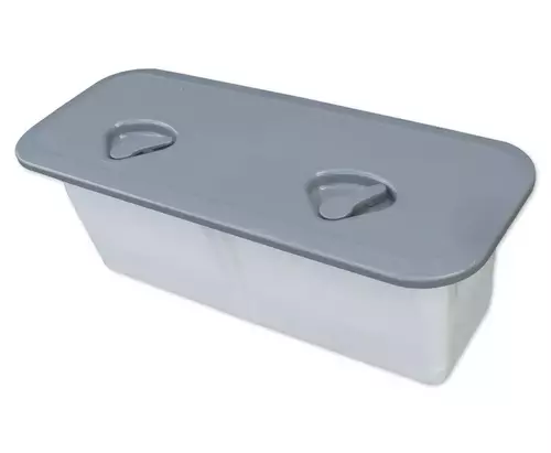Dekiel bakisty z pojemnikiem 243x607mm 1