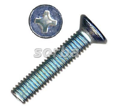 Wkręt do metalu A4 M5x16 1