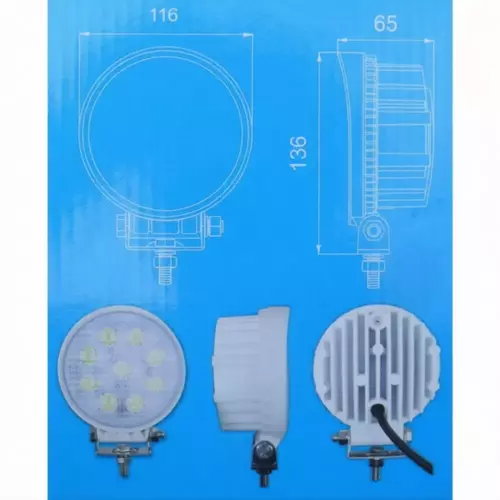 Lampa Aqua LED Flood light 2025 lm ! 3