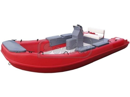 Łódź Fun Yak 540 z kompletnym wyposażeniem i silnikiem Evinrude E-TEC 90 H.O. 12