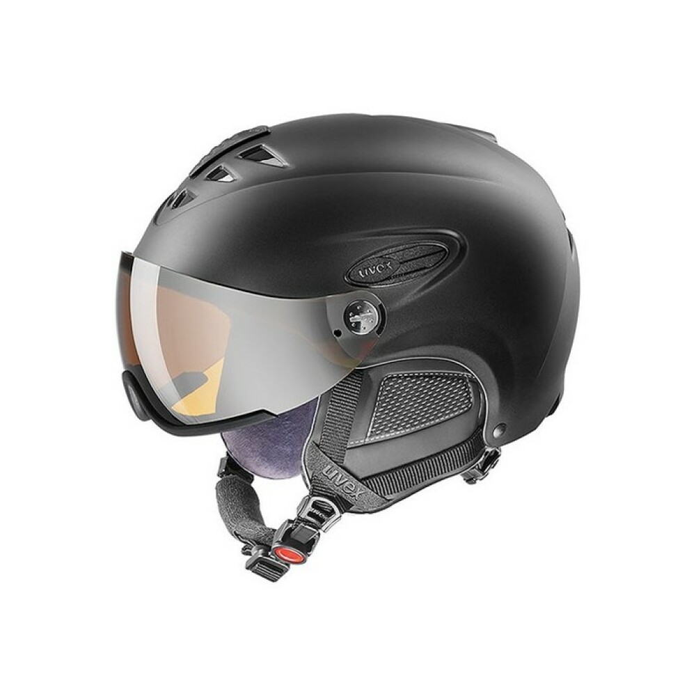 Kask narciarski Uvex Hlmt 300 visor 53-56black mat 1