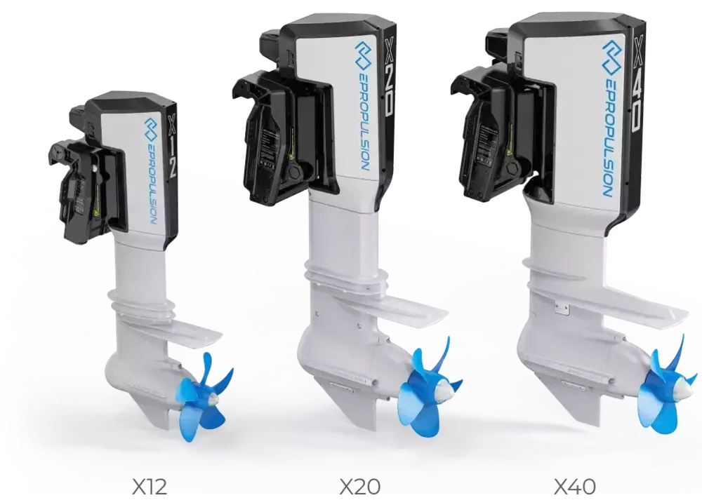 Elektryczny silnik zaburtowy ePropulsion z serii X 1