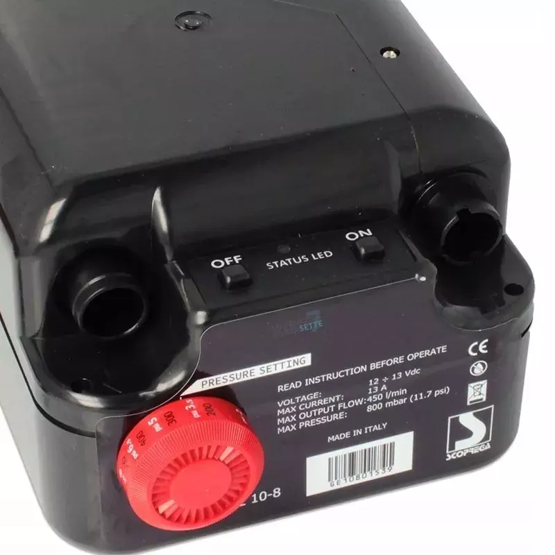 Pompka elektryczna 12V 300MBAR 450 lt/min 90017 1