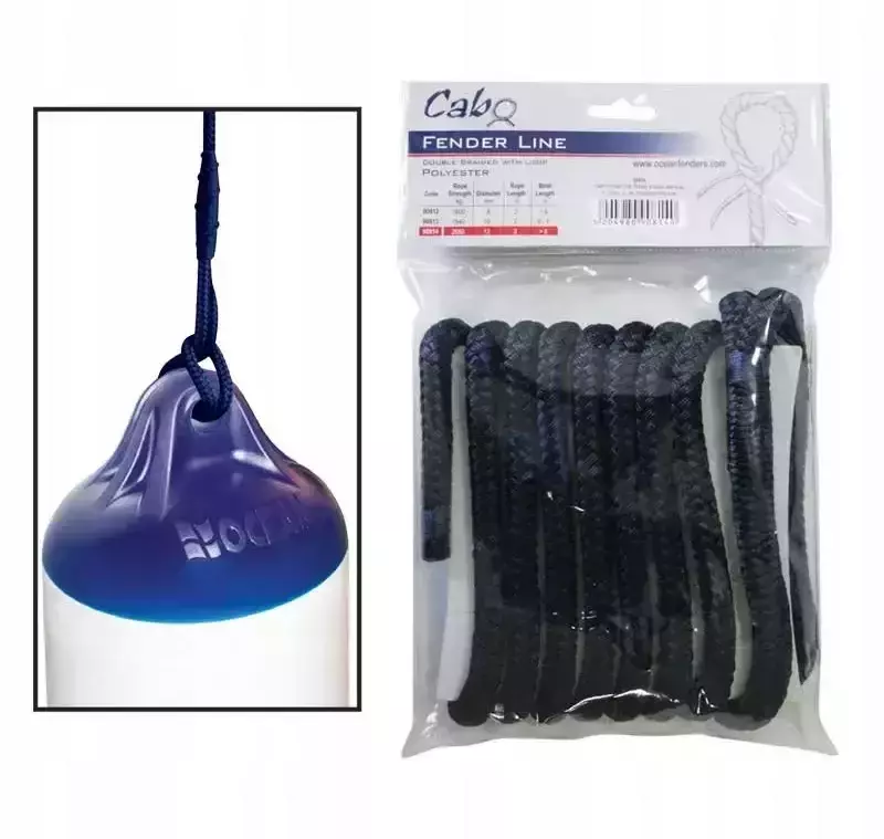 Linka do odbijaczy 8 mm 2 m czarna 1
