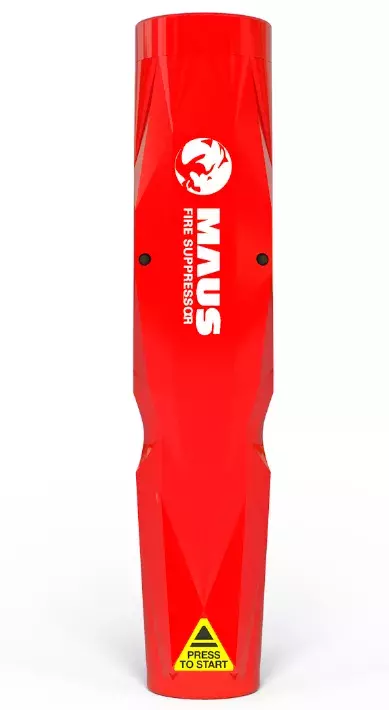 MAUS Xtin Klein gaśnica 1
