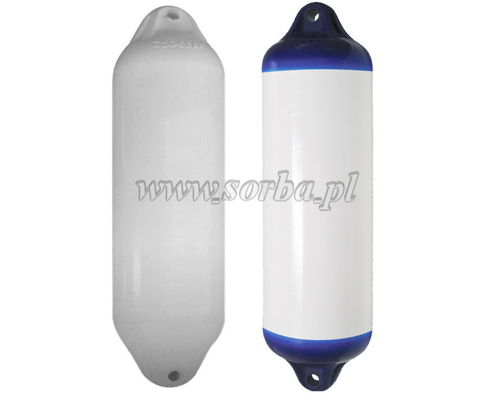 Odbijacz pompowany 16x56 biały 1